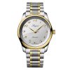 Master Collection Stainless Steel and 18ct Yellow gold 40mm Mens Watch Silver
