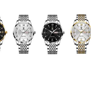 Men'S Luminous Calendar Watch 5851 - 4 Colours | Wowcher