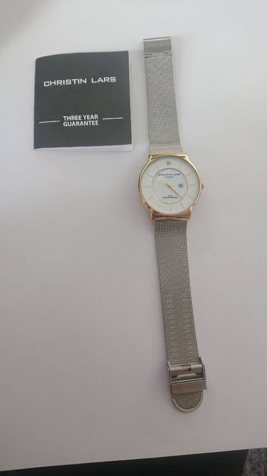 Mens Christin Lars Diamond Watch