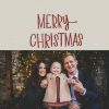 Merry Christmas Personalised Christmas Bauble, Gifts White