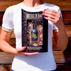 Mini Alcohol And Chocolate Gift Set (Dead Man's Finger Rum) - Gift Ideas - Luxury Chocolate Bars With Stunning Spirits
