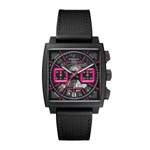 Monaco Chronograph Pink 39mm Mens Watch