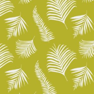 Monogram Palm Personalised Beach Towel, Gifts Green