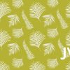 Monogram Palm Personalised Beach Towel, Gifts Green