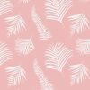 Monogram Palm Personalised Beach Towel, Gifts Pink