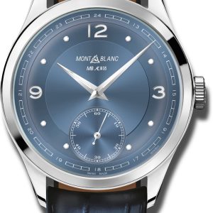 Montblanc Watch Heritage Pythagore Small Second Limited Edition - Blue