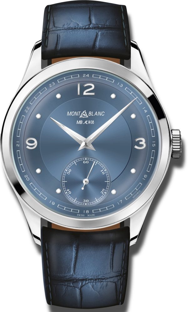 Montblanc Watch Heritage Pythagore Small Second Limited Edition - Blue