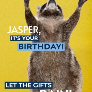 Moonpig Birthday Card - Photo Humour - Animal Antics - Birthday Gifts