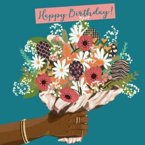 Moonpig Bouquet Of Flowers Birthday Card