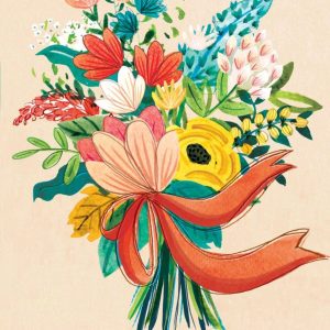Moonpig Bright And Colourful Floral Bouquet Happy Mother's Day Card