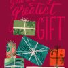 Moonpig Festive Hand-Illustrated Christmas Presents You Are My Greatest Gift Typography Christmas Card
