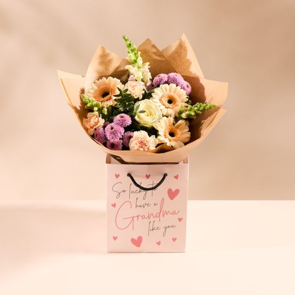 Moonpig For Grandma Bouquet & Gift Bag