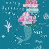 Moonpig Hotchpotch Mermaid Gifts Birthday Card