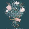 Moonpig Illustrated Flower Bouquet Beautiful Wife Birthday Card