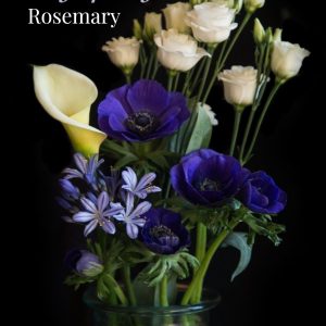 Moonpig Photographic Purple And White Mixed Bouquet Customisable Sympathy Card