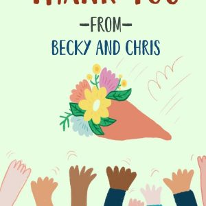 Moonpig Thank You Wedding Bouquet Card