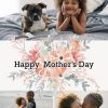 Mother's Bouquet 7x5" (18x13cm) Folded Greeting Cards, Card & Stationery Green