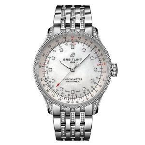 Navitimer Automatic 35mm Ladies Watch Mother Of Pearl