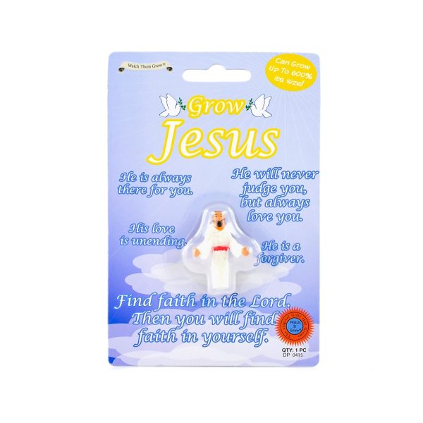 Novelty Grow Your Own Jesus - Funny Gift, Expandable in Water