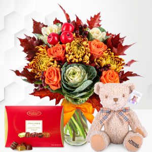 October Bouquet Gift Set
