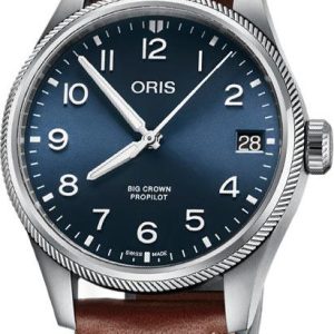 Oris Watch Big Crown Propilot Big Date Pre-Owned - Blue
