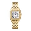 Panthère De Cartier Watch Medium Model, Quartz Movement, Yellow Gold, Diamonds