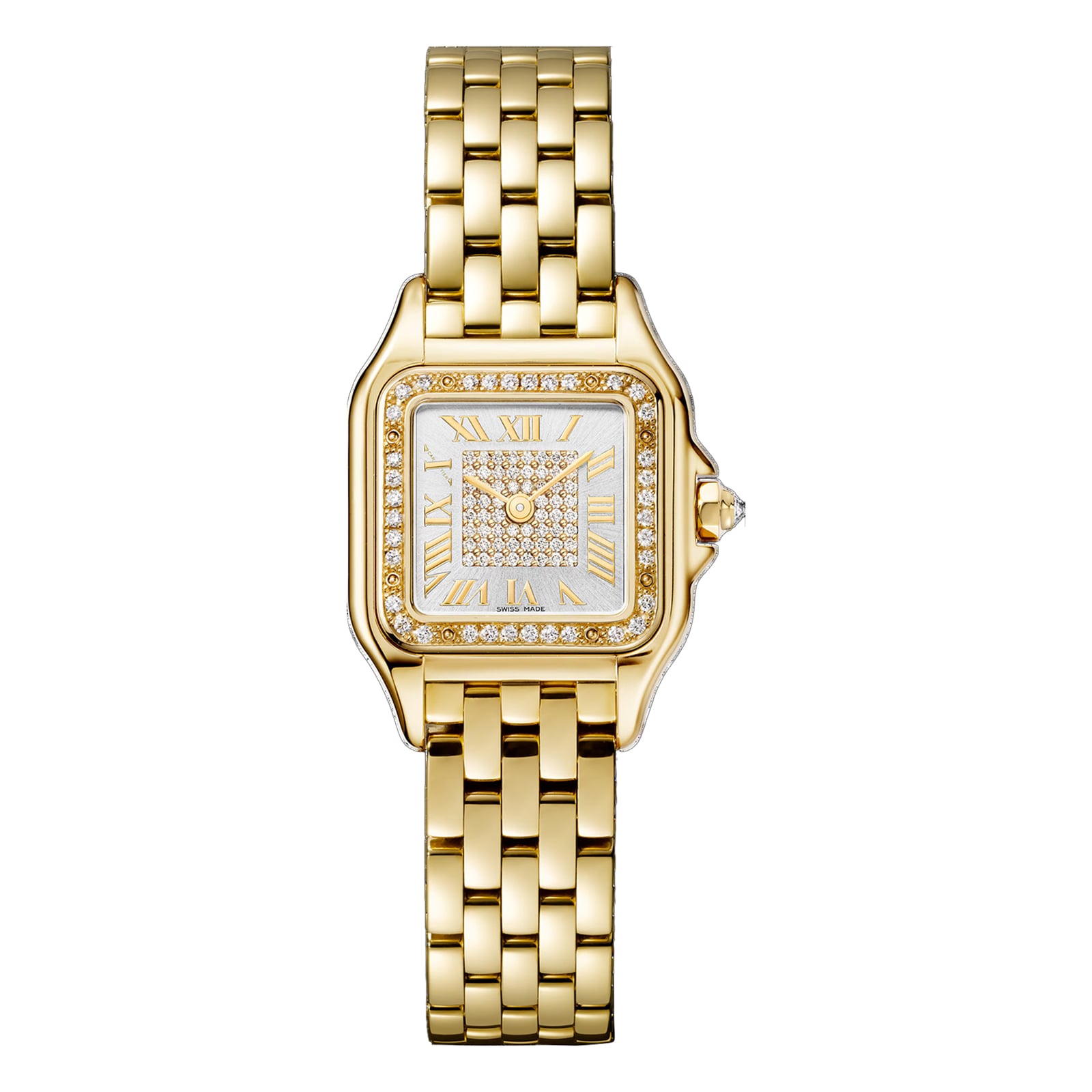 Panthère De Cartier Watch, Small Model, Quartz Movement, 18K Yellow Gold