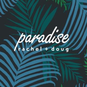 Paradise Palms Personalised Beach Towel, Gifts Multi