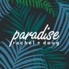 Paradise Palms Personalised Beach Towel, Gifts Multi