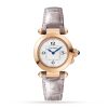 Pasha De Cartier Watch 30mm, High Autonomy Quartz Movement, Rose Gold, Interchangeable Leather Straps