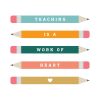 Pencil Collection Personalised Pouch, Gifts Multi