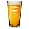 Personalised 60th Birthday Glass - Personalised Gifts Catch All - 60th Birthday Gifts - A Truly Unique Present For A Truly Unique Birthday Boy