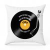 Personalised 70th Birthday Retro Record Cushion - Personalised 70th Birthday Gifts - A Retro Personalised Birthday Cushion For The Vintage 70-Year-Old