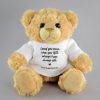 Personalised Always Love You Teddy Bear - Personalised Gifts - A Teddy Which Encompasses Your Everlasting Love