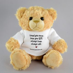 Personalised Always Love You Teddy Bear - Personalised Gifts - A Teddy Which Encompasses Your Everlasting Love