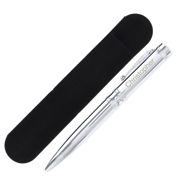 Personalised Classic Pen And Pouch Set - Personalised Gifts - Beautiful Classic Pen Set
