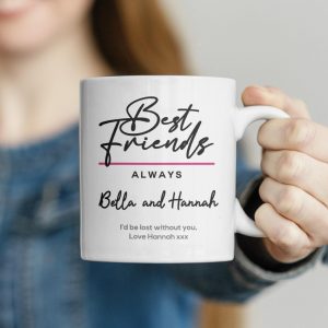 Personalised Classy Best Friend Mug - Personalised Gift Mug - A Classy Mug For The Classy Bestie