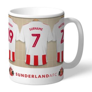 Personalised Dressing Room Mugs (Sunderland Afc) - Personalised Gifts - The Ultimate Must Have Gift For Any Football Fan