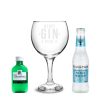 Personalised Gin & Bear It Gin Gift Set