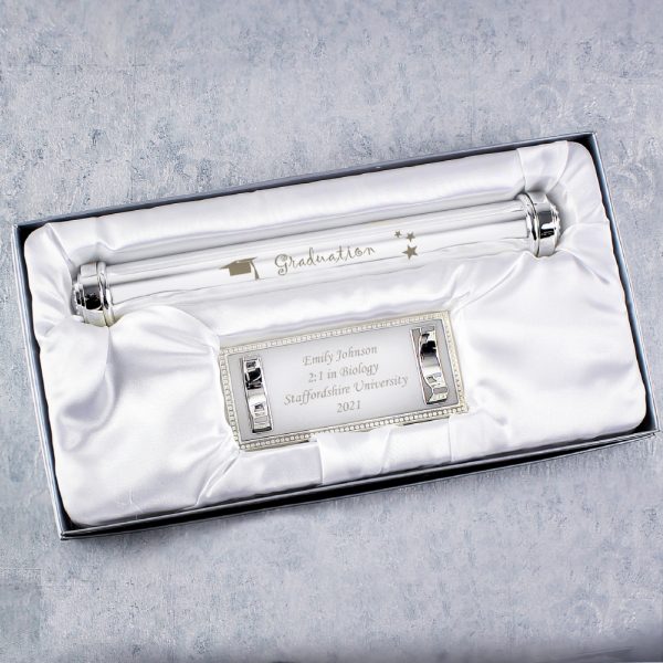 Personalised Graduation Certificate Holder - Seasonal Gift - The Ideal Gift For Anyone On The Occasion Of Their Graduation