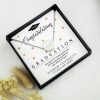 Personalised Graduation Sentiment Necklace Gift