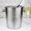 Personalised Ice Bucket - Personalised Gifts - Chill Alcohol With This Stylish, Personalised Gift, A Great Gift For Someone Turning 18