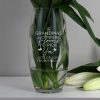 Personalised "I'd Pick You" Glass Bullet Vase - Stunning Gift for Her