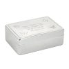 Personalised Jewellery Box - Personalised Gifts - Features An Intricate Butterfly Design Around Your Text
