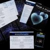Personalised Lovers Name A Star Gift Set - Romantic Gift for Couples