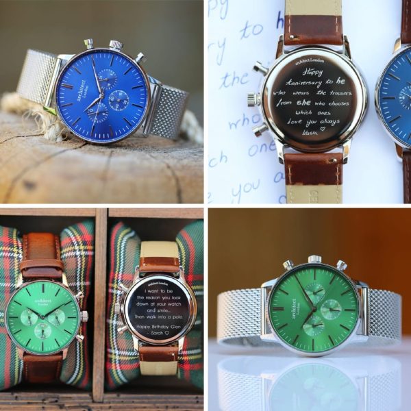 Personalised Men's Architect Motivator Watch