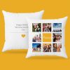 Personalised Photo Celebration Cushion - Personalised Gift - With This Personalised Photo Cushion, You Can Have An Explosion Of Memories In One Gift