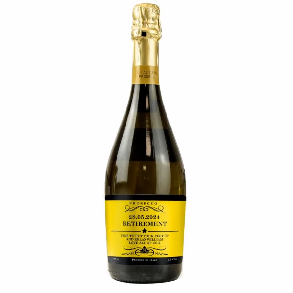Personalised Prosecco Bottle - Personalised Gifts - Personalised Bottle Of Prosecco, Suitable For All Celebrations