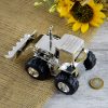 Personalised Silver Plated Tractor Money Box - Boys Christening Gift