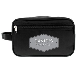 Personalised Wash Bag - A Personalised Wash Bag Makes A Great Gift To Store Toiletries In - Ideal Toiletry Bag For Home And Travel